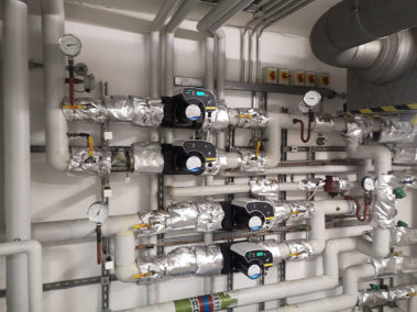 4 pump Circulator Installation