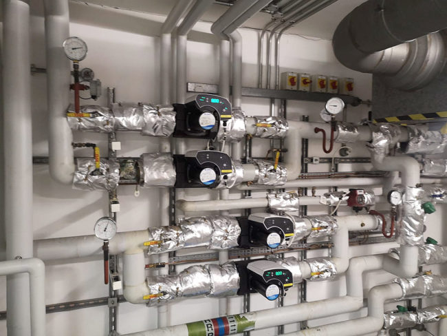 4 pump Circulator Installation