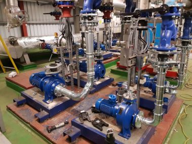 Large Lowara Pump Installation