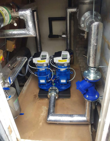 Compact Booster Installation