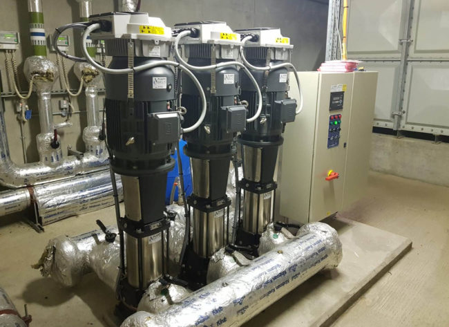 Booster Pump Motor Upgrade