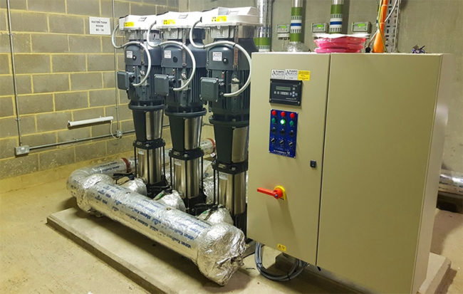 Finished Neat Installation