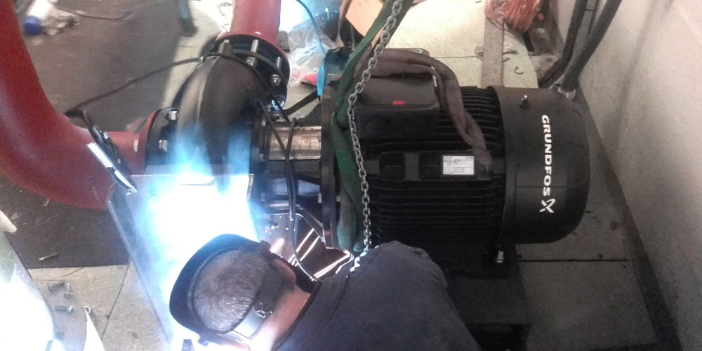 Grundfos Circulator Welding