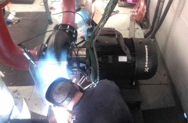 Grundfos Circulator Welding