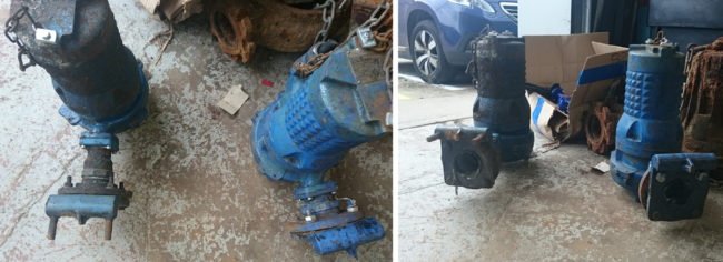 Old Calpeda Submersible Pumps