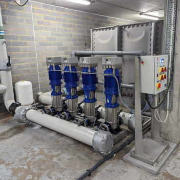 Complete 4-Pump Booster Set Complete 4-Pump Booster Set